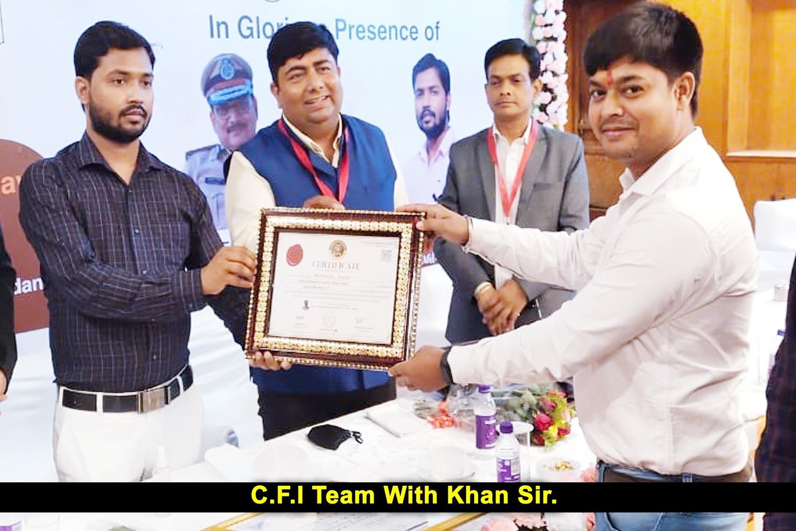 Certificate Presentation